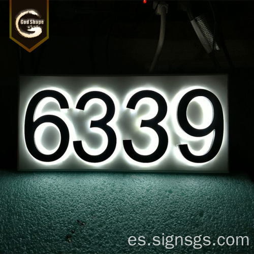 Letrero LED personalizado al aire libre